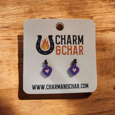 Love Potion Stud Earrings - Stud Earring - Charm and Char